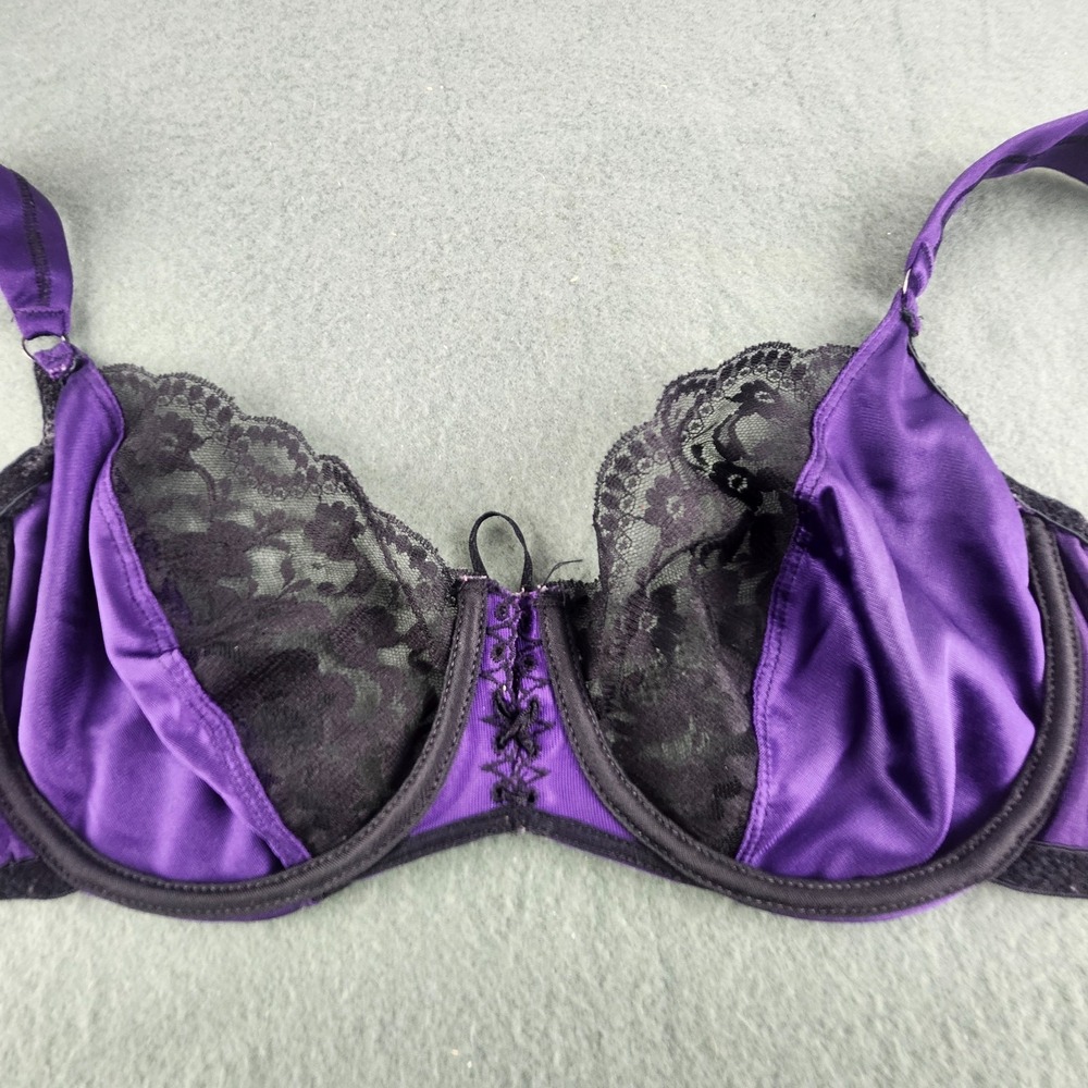 Vintage 90s Maidenform Heartstrings Fairy Corset Bra 34D 5300 Lace Whimsigoth - Picture 8 of 9